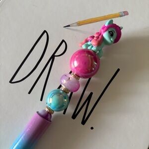 My Little Pony: Isla Breeze handmade beaded pen